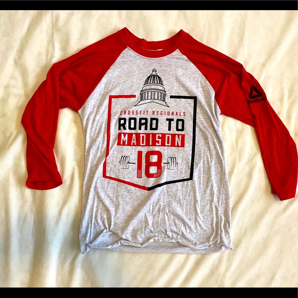 🏆 REEBOK CrossFit Baseball Tee